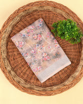 SC3947 - Linen Digital Print With Embroidery All Over Body